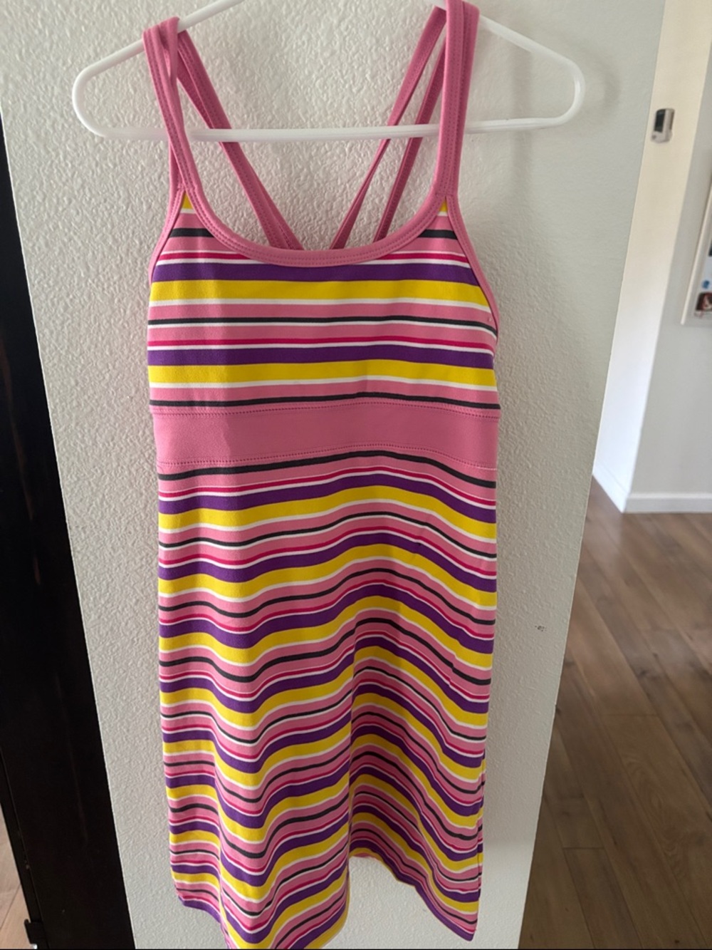 Gracie by Soybu Pink Multi-Stripe Girls Casual Tank Dress BUNDLE $3/$15